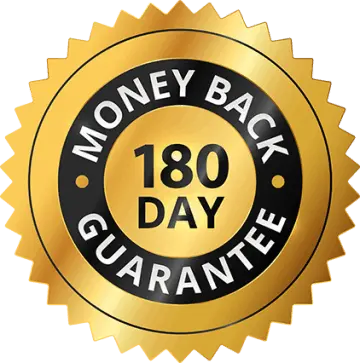180 Days Money Back Guarantee